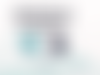 Minimalistische illustratie met de titel ‘Slim besparen op grafisch ontwerp en animatie’, toont een liquid-glass weegschaal met turquoise euro-symbool en donkergrijs blok in balans op lichtgrijze papierstructuur.