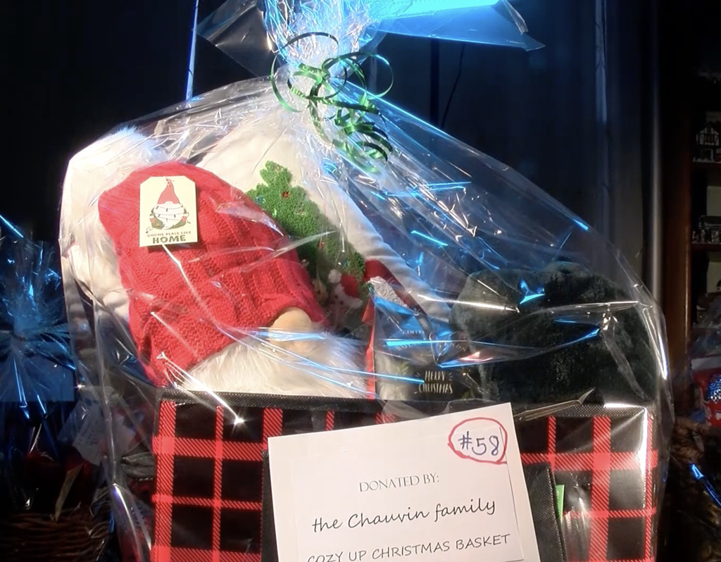 #58 Cozy-up Christmas Basket