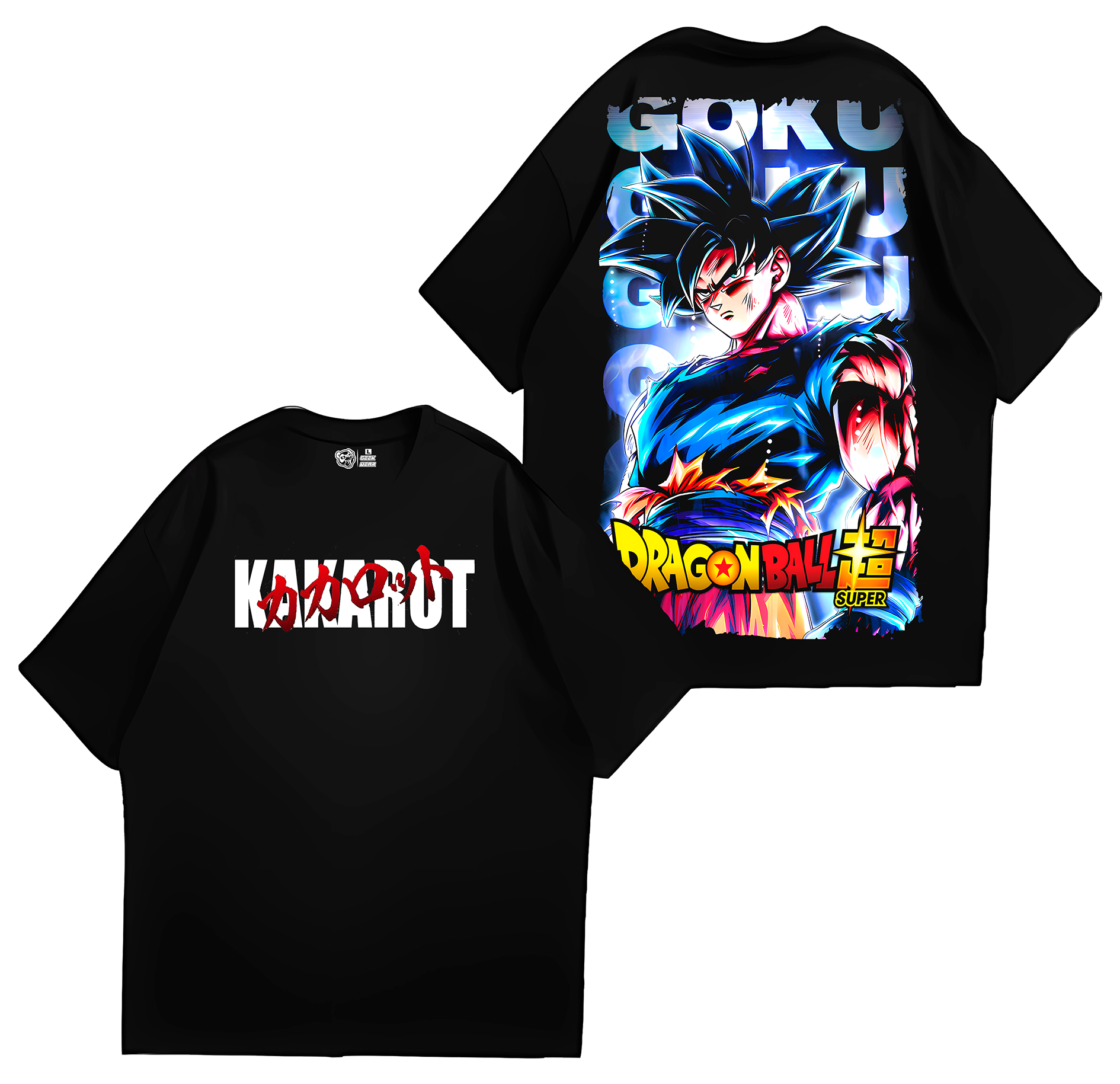 GOKU ULTRA INSTINTO ESPALDA