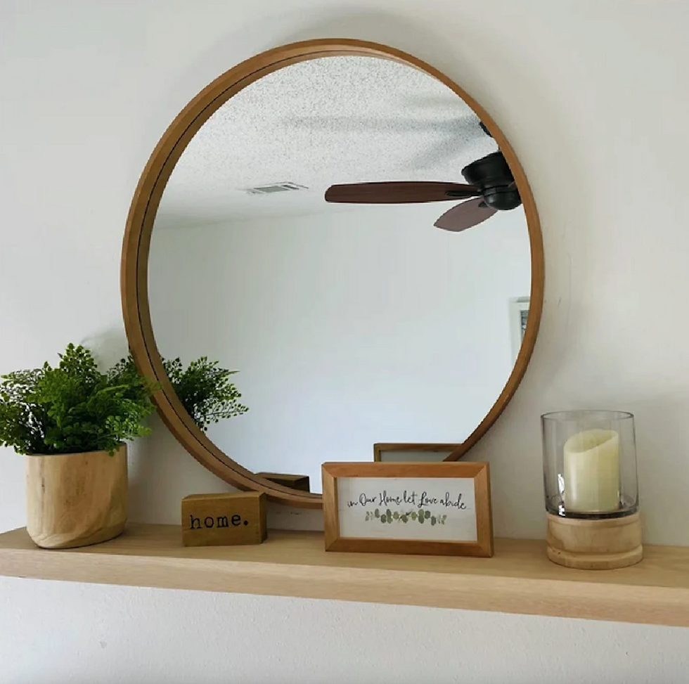 Thumbnail: 12 Inch White Oak Floating Shelf