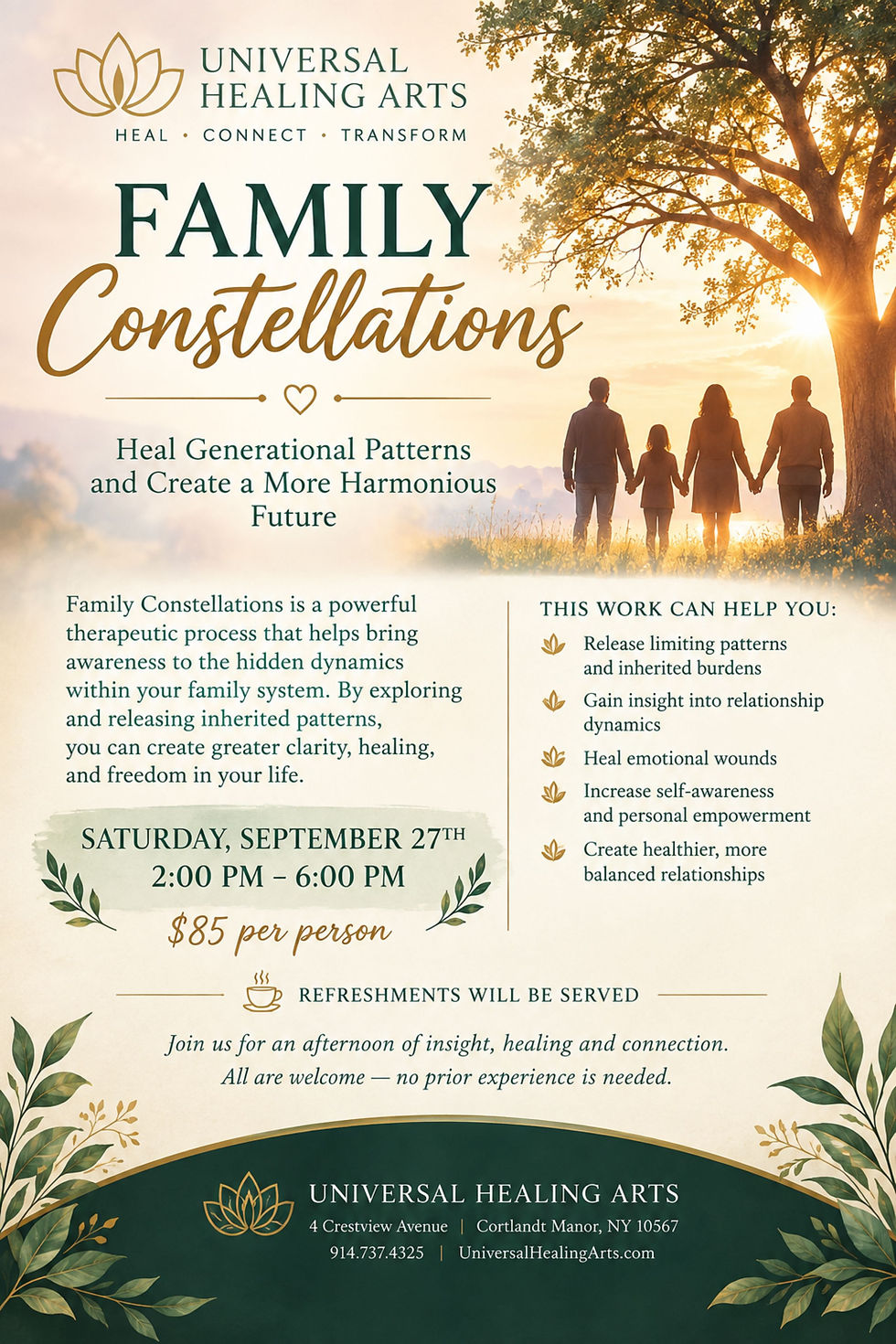 Family Constellations with Terry DeMeo