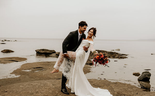 beach wedding dresses vancouver Black Sweetheart Beaded Tulle Corset Dress With Lace-Up Back main image 0