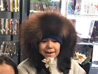Our daffodils in Barrow, Alaska