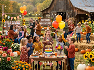 Spring Blooms or Fall Pumpkins: When to Book Birthday Parties Half Moon Bay at Lemos Farm for the Most Magical Celebration