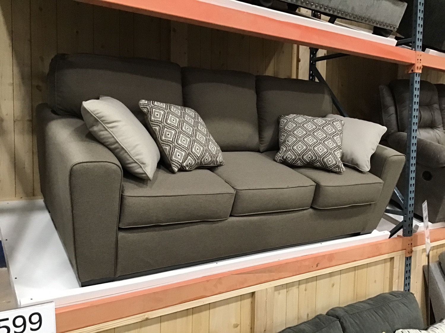 Ashley Calicho Queen Sleeper Sofa (Stock Special) Sherman's Clearance