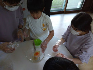 おやつ作り~マヨネーズ作り~