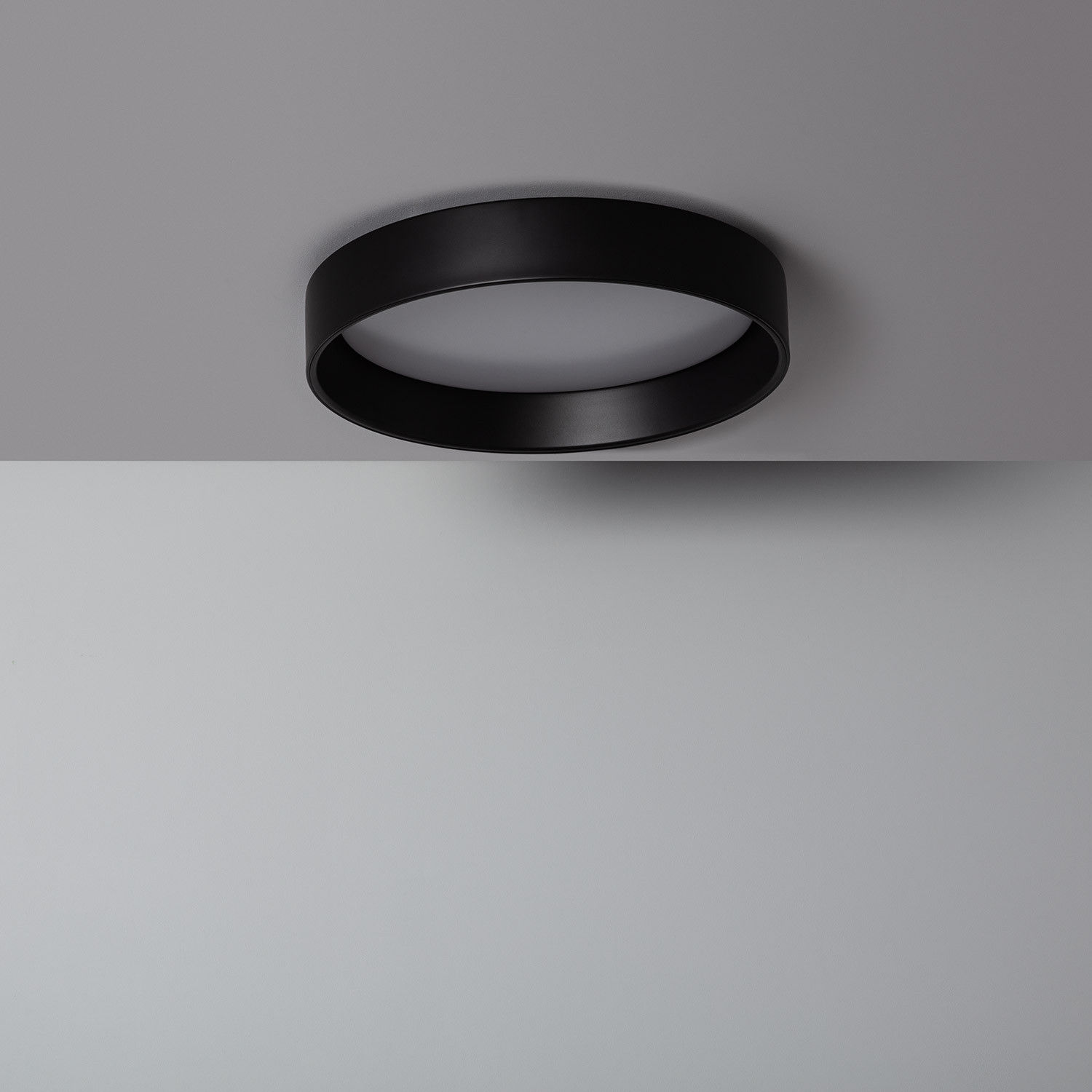 LED 20W Circular Metal CCT Selecionável Ø450 mm