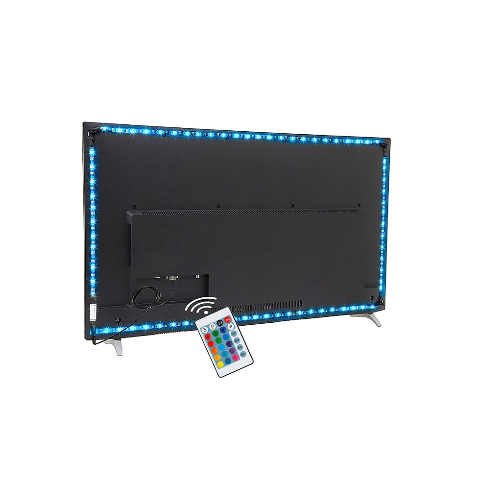 Miniatura: Kit Fitas LED RGB 5V DC 30LED/m com USB para Televisão 2m IP65