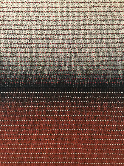 Degradé en blanco y terracota