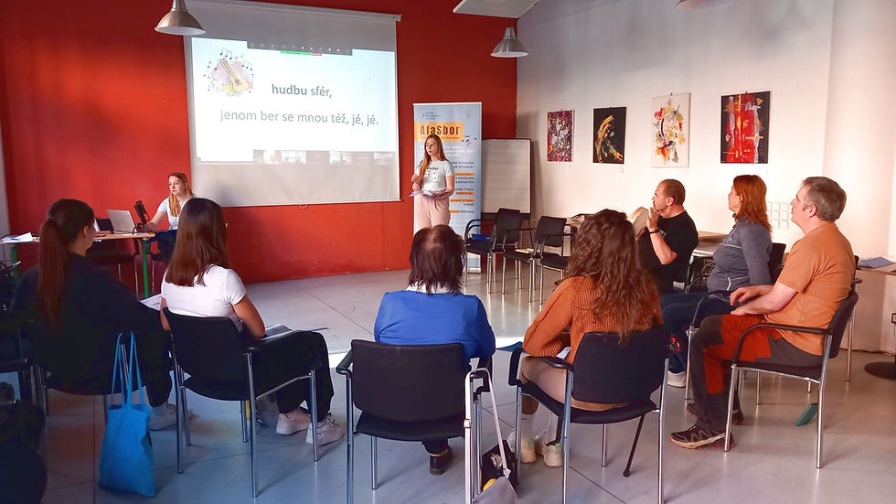 Třetí zkouška AfaSboru: poprvé s živým doprovodem