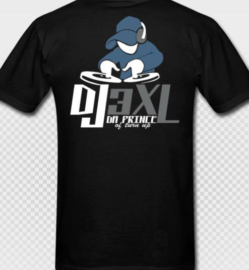 DJ 3XL Logo 1 T-Shirt