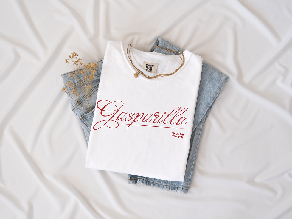 Gasparilla Vintage Script Festival Tee Shirt
