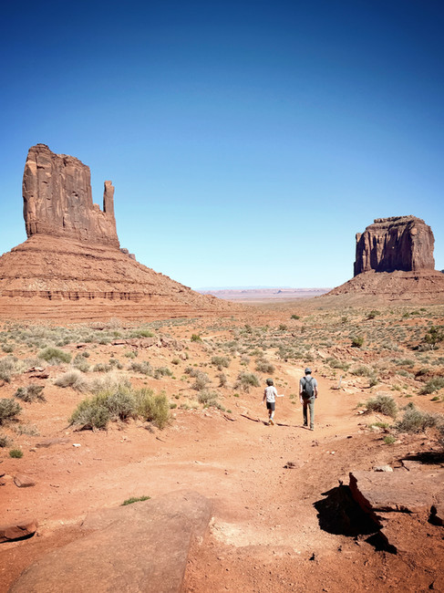 Wild Cat Hiking Trail in Monument Valley Arizona