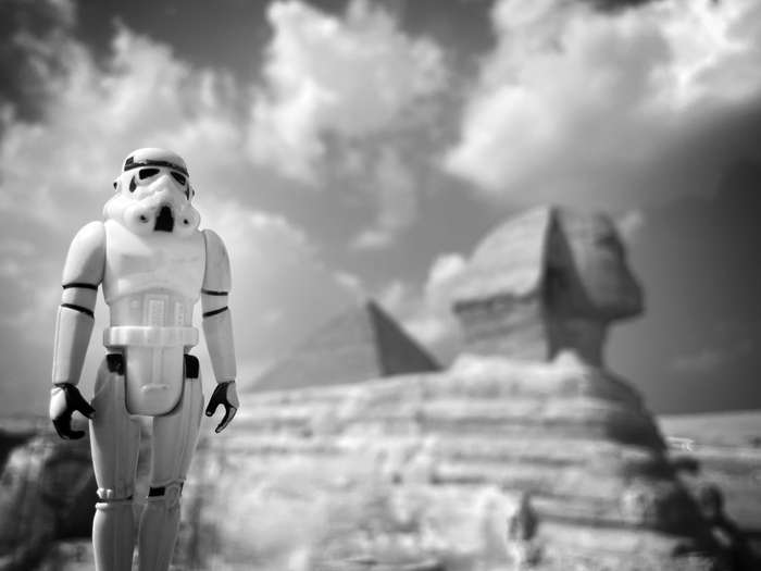 Sphinx Stormtrooper, Egypt