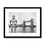 Thumbnail: Black and white photo print of classic Star Wars Stormtrooper at Tower Bridge in London, England UK