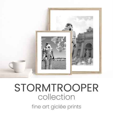 The Stormtrooper Collection | Star Wars World Traveler fine Art giclee prints by kpm photo art.
