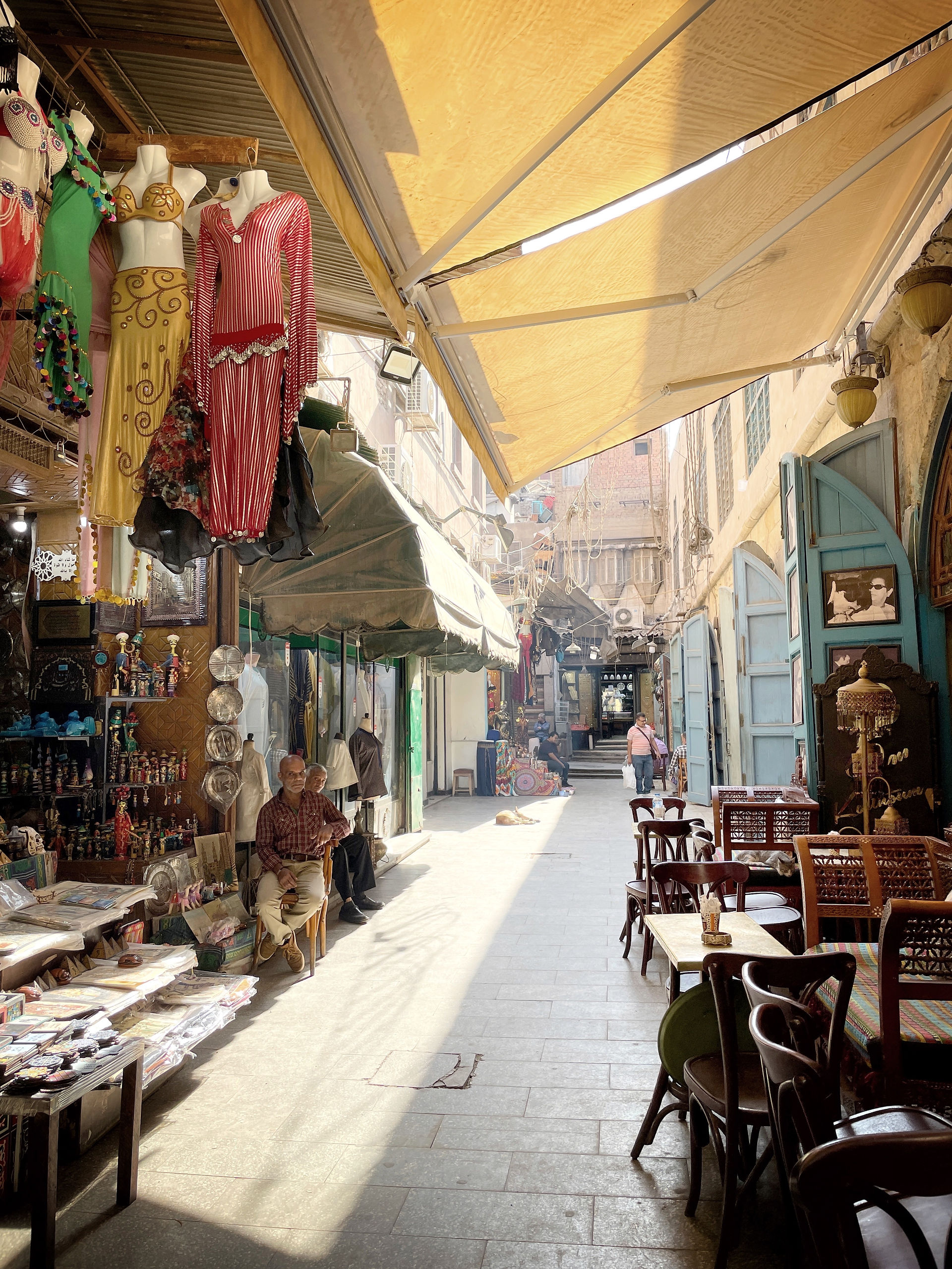 Khan El-Khalili Bazaar and Souq, Cairo, Egypt -Black and white travel photography  |  Limited edition wall art prints  |  Travel blog | © kpm photo art