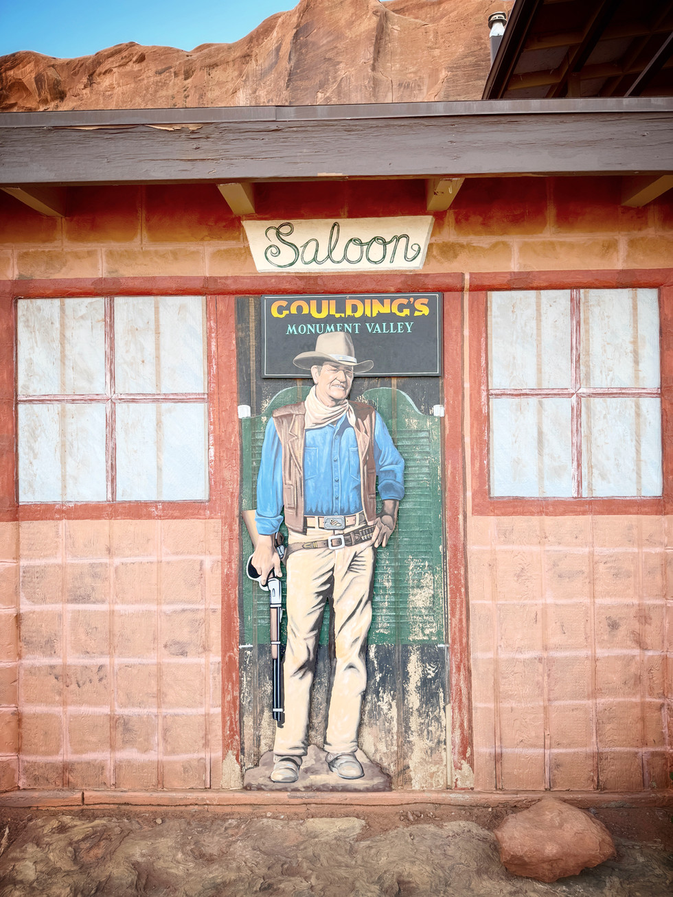 Goulding's Lodge Hotel near Monument Valley Utah John Wayne
