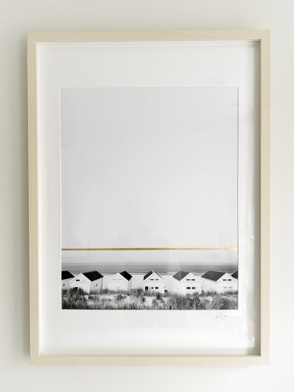 Thumbnail: Beach House Horizon (24K Gold Leaf)