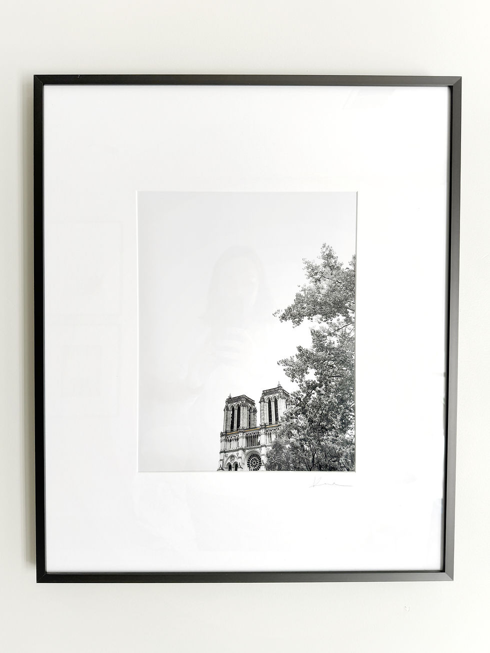 Thumbnail: Notre Dame Sky (24K Gold Leaf) - Paris