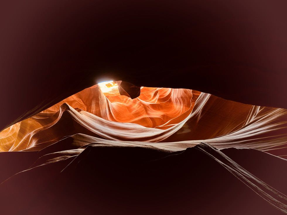 Upper Antelope Canyon dragon's eye arizona