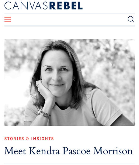 Kendra Pascoe Morrison canvas rebel headshot