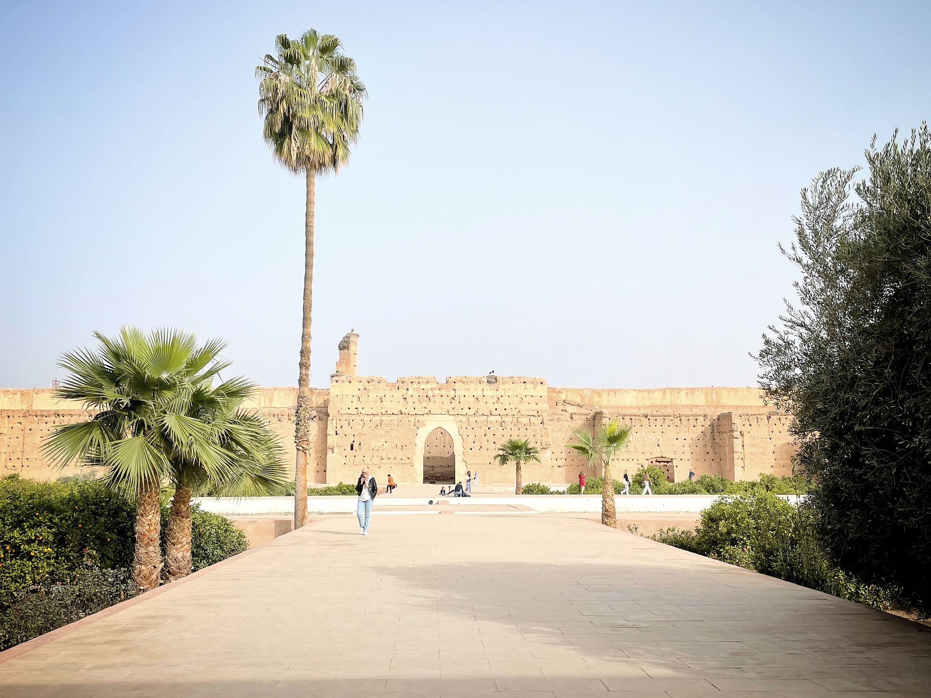 Badi Palace, Marrakesh, Morocco | Black and white travel photography  |  Limited edition wall art prints  |  Travel blog | © kpm photo art