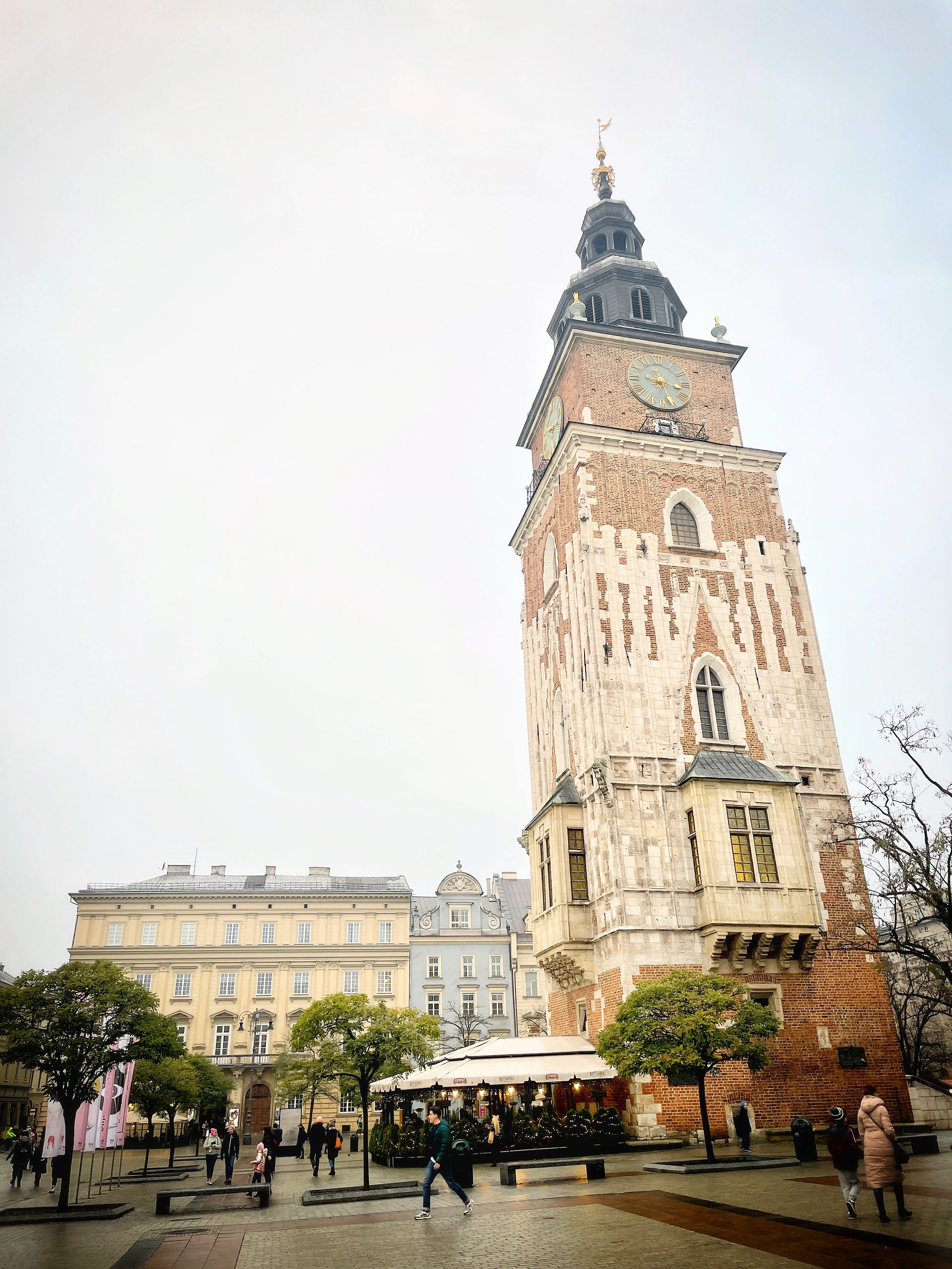 Town Hall Tower, Kraków, Poland | Black and white travel photography  |  Limited edition wall art prints  |  Travel blog | © kpm photo art