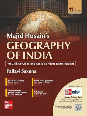 Geography of India Majid Husain's Latest Edition
