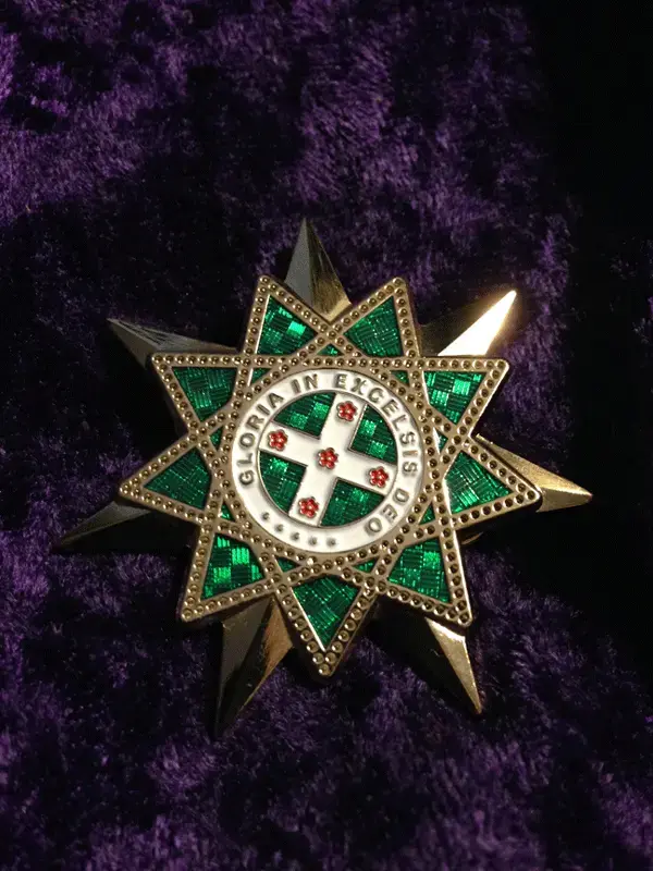 Thumbnail: Set of Royal Order of Scotland Regalia