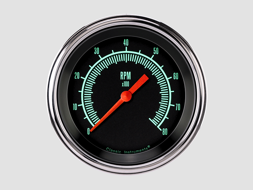 Thumbnail: G-Stock Tachometer Gauge Classic Instruments