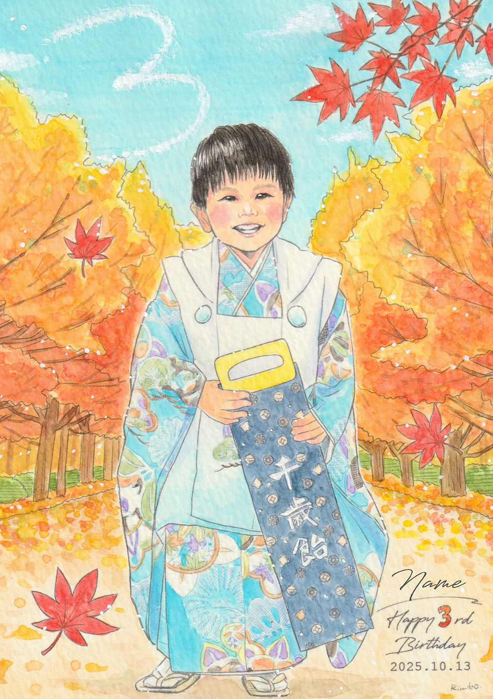 Birthday portrait