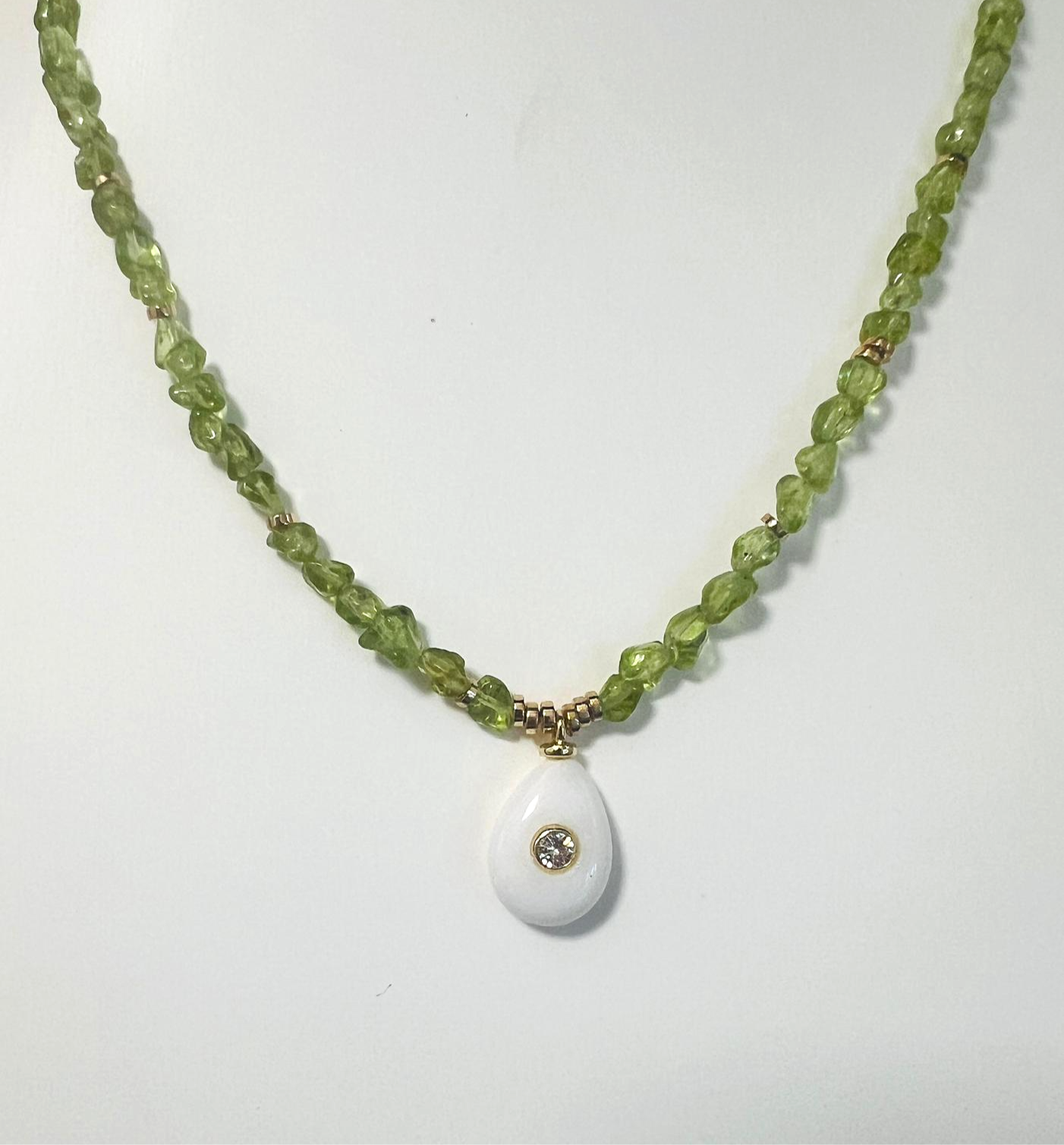 Girocollo Peridoto Sasso