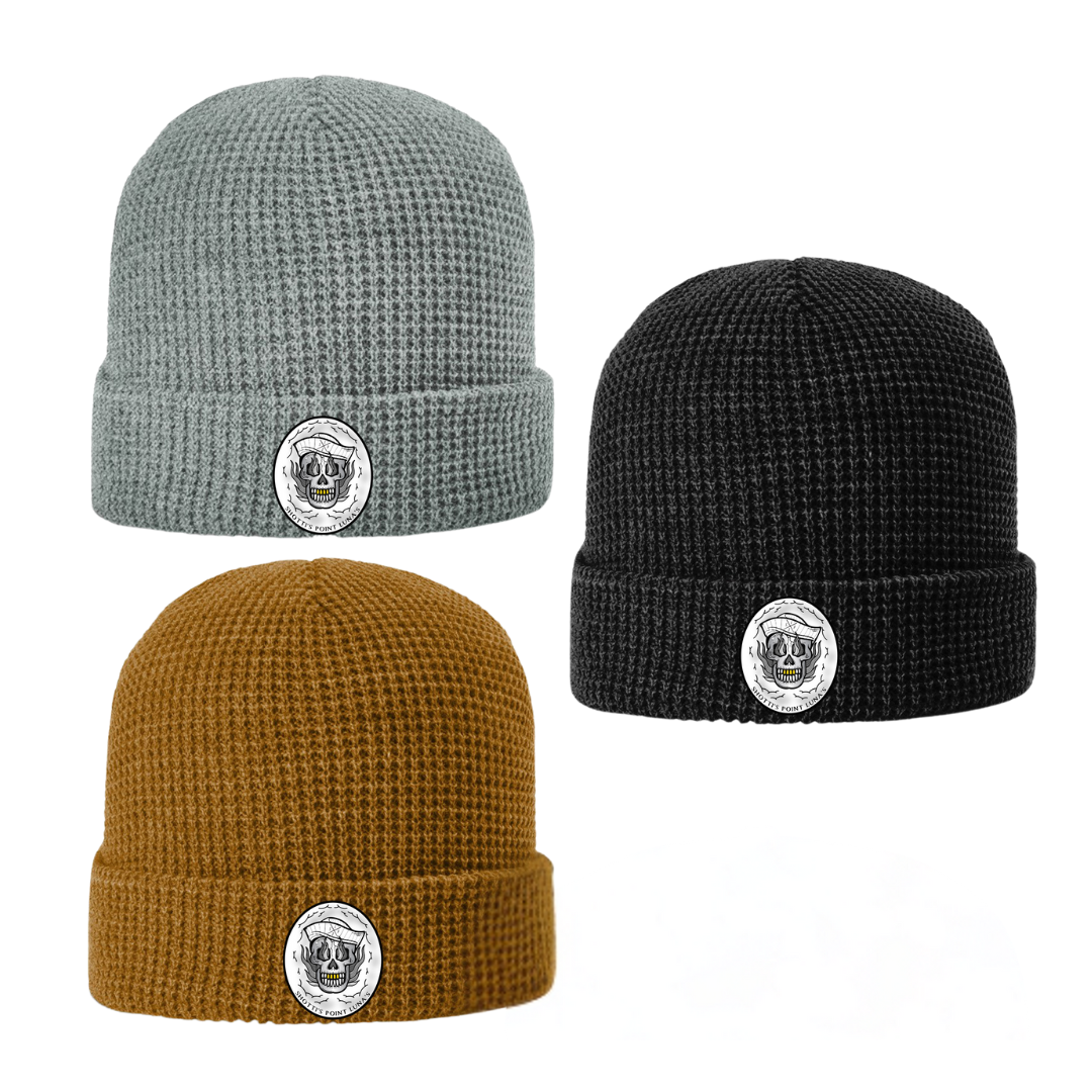 Luna's Sailor Skull Waffle Beanie