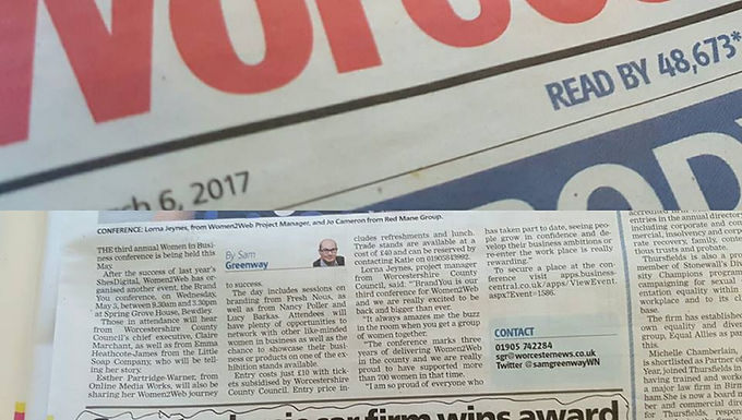 Fiat 500 Hire Makes The Worcester News