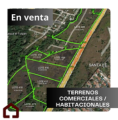 Lotes ubicados en Carr. Cuernavaca - Alpuyeca, Santa Fe, Xochitepec; Morelos