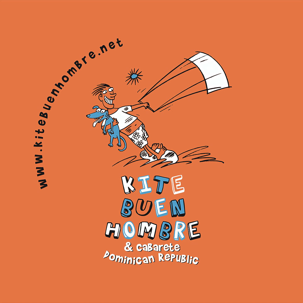 Kite Cabarete Kite Buen Hombre logo