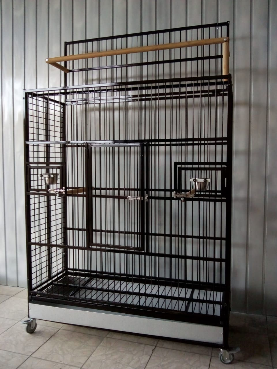 Miniatura: Viveiro Papagaio/ Aves Médio Porte 135x115x45 Cm