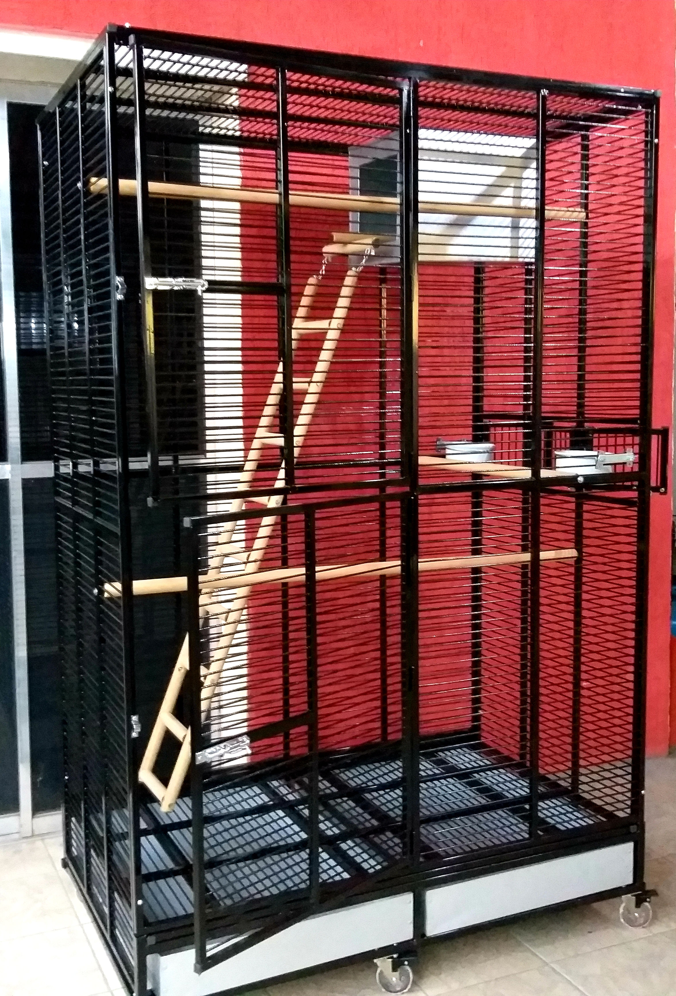 Viveiro Para Sagui Todo Em Malha Na Horizontal