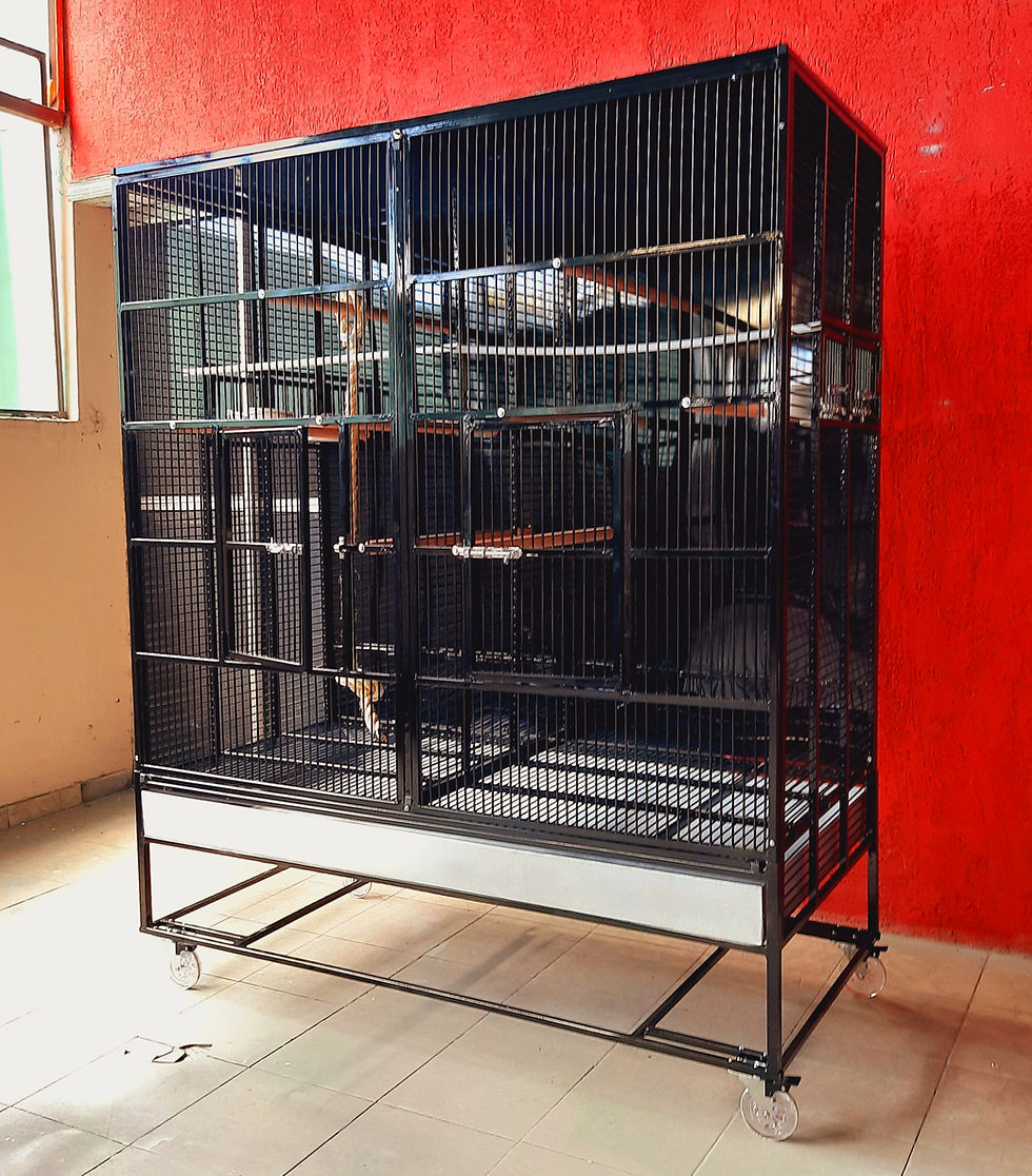 Miniatura: VIVEIRO 1,80 X 1,50 X 0,70mts PARA AVES PQS OU MÉDIAS