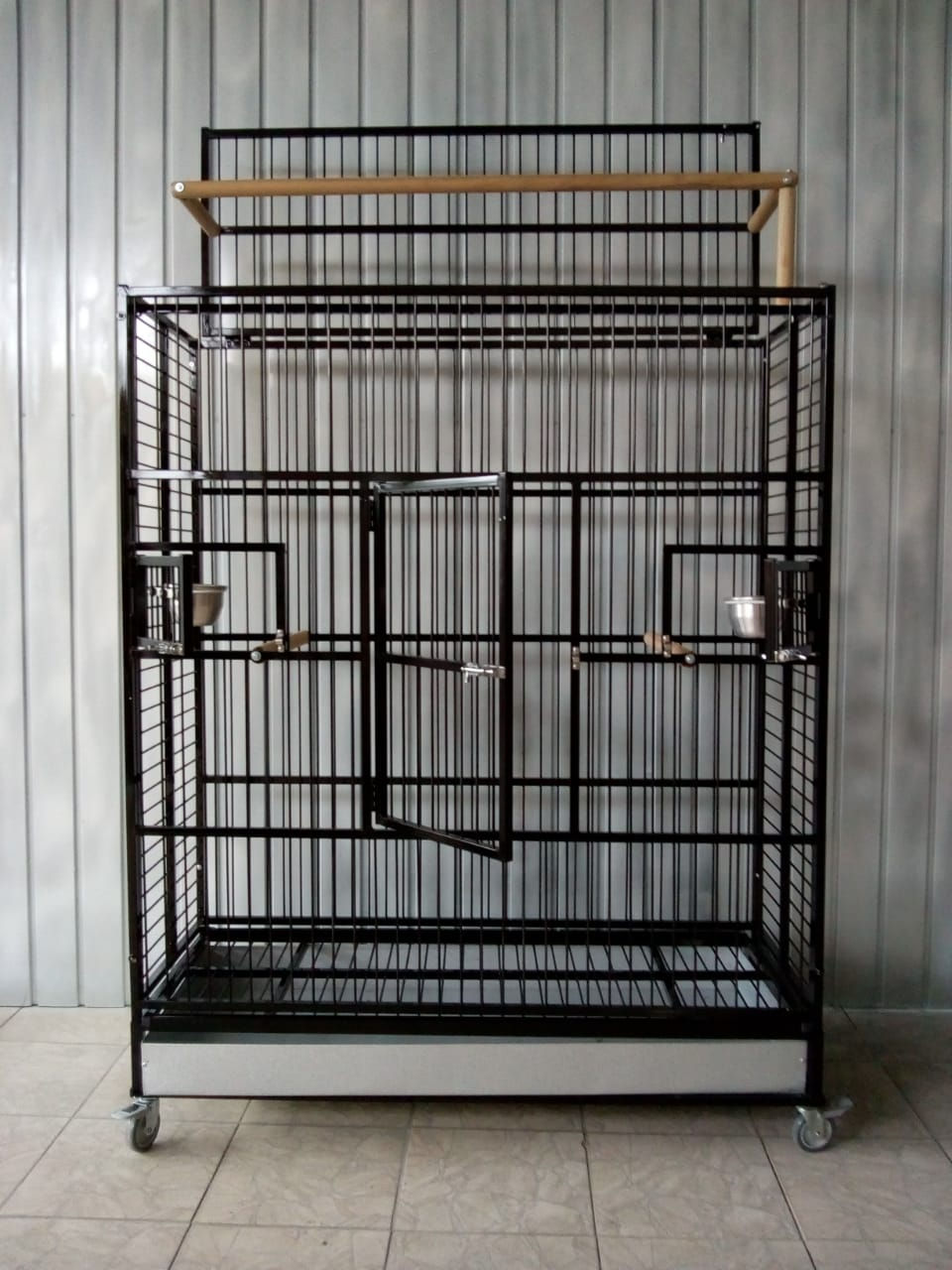 Viveiro Papagaio/ Aves Médio Porte 135x115x45 Cm