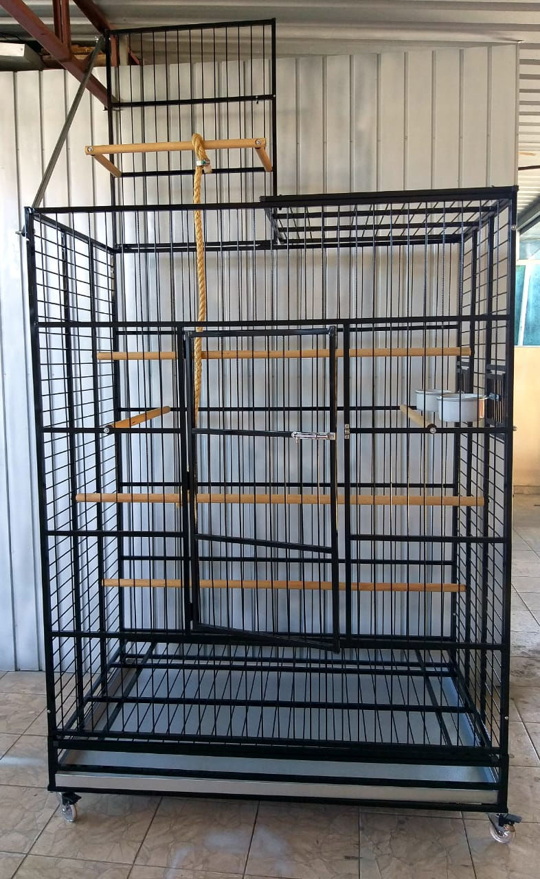 Viveiro Arara 170 X 130 X 80 Cm C/ Teto Abre Metade