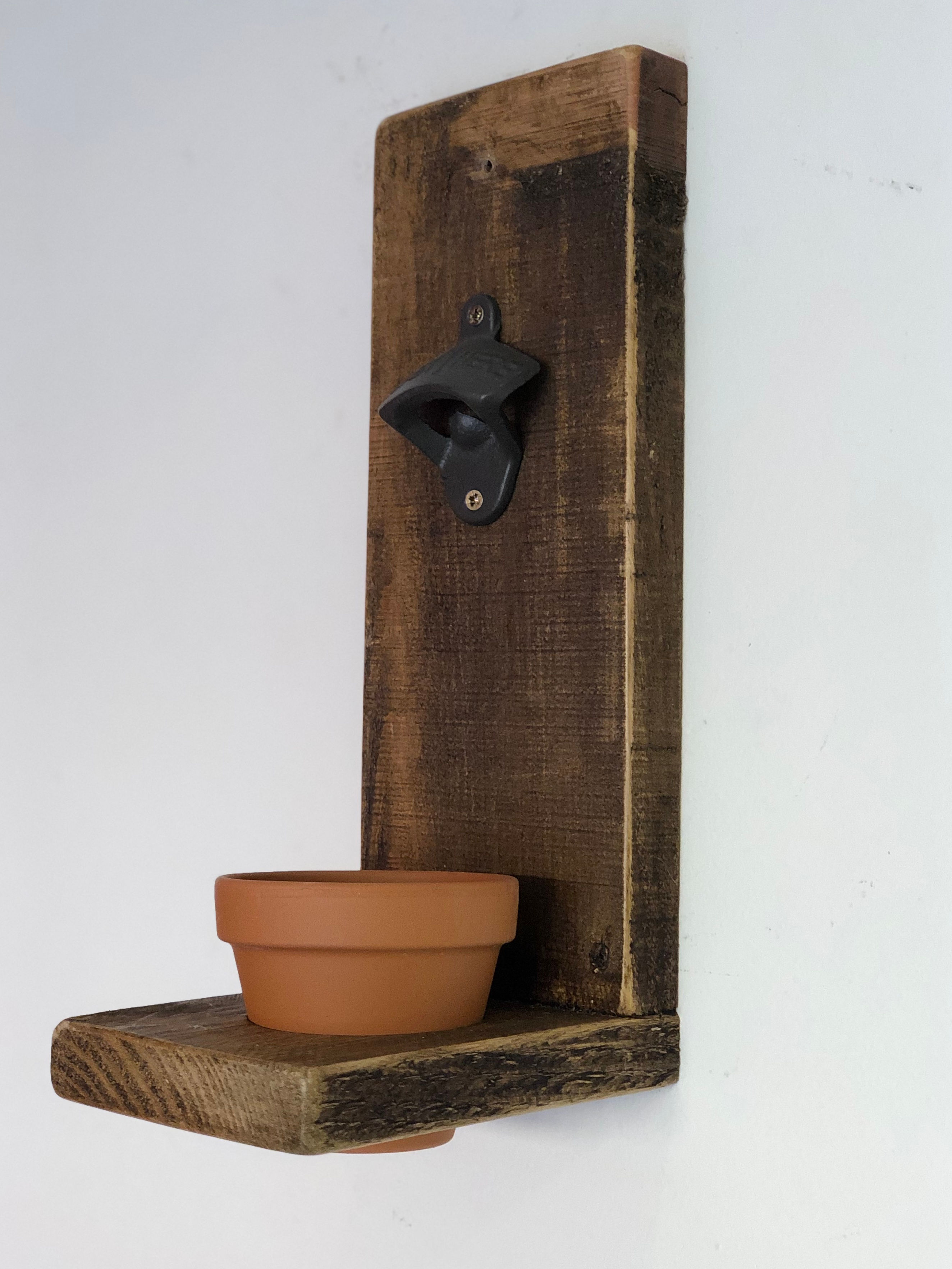 Handmade Rustic Wooden Bottle Opener