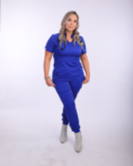 Flirty Girl Set- Royal Blue