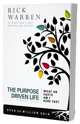 Book cover of The Purpose Driven Life by Rick Warren