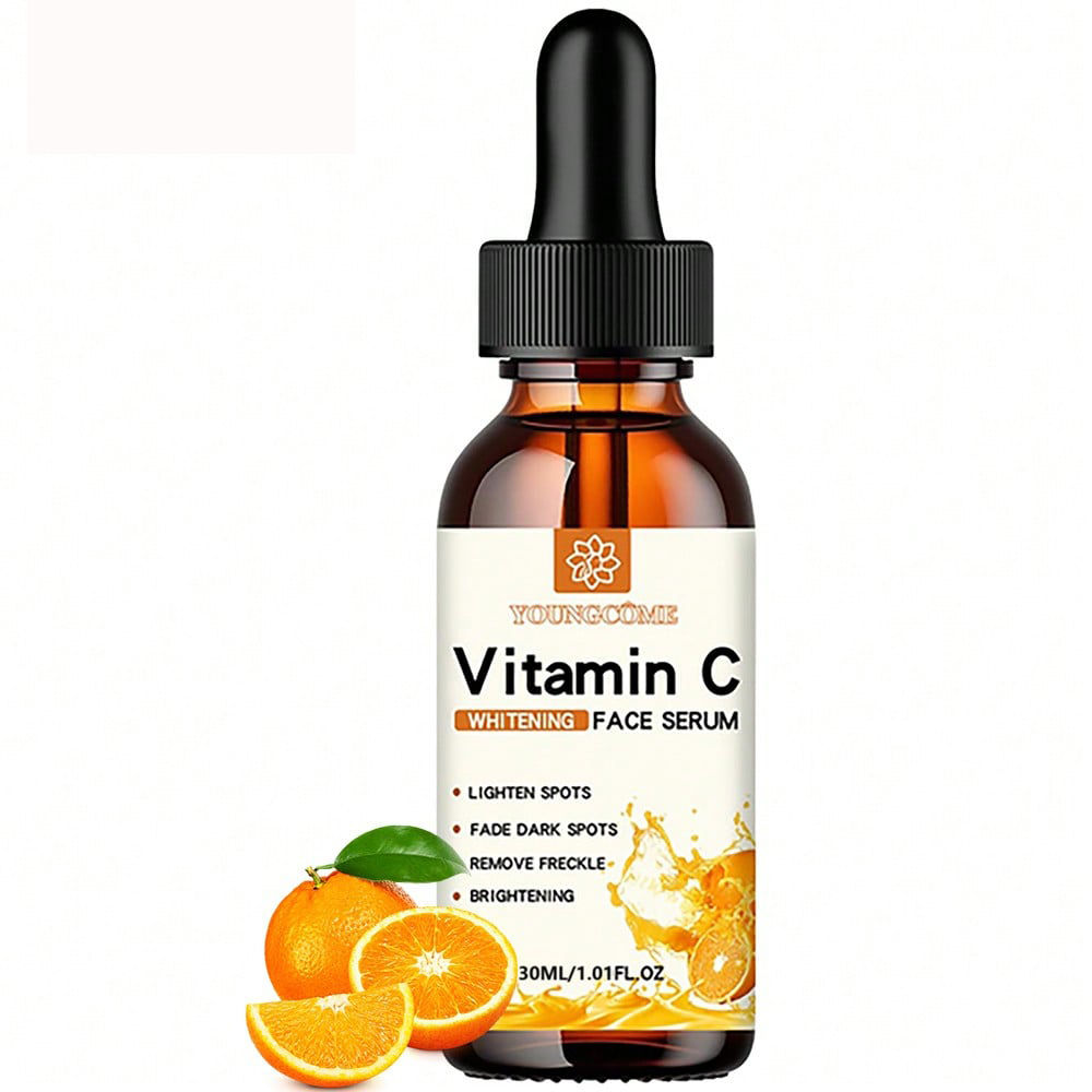 YOUNGCOME Vitamin C Facial Essence–Hyaluronic Acid Dark Spot Remover&Moisturizer