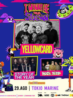 SP recebe shows do Yellowcard, Neck Deep e Story Of The Year