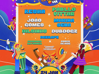 CarnaUOL 2026 anuncia line-up explosivo com Kesha, Pabllo Vittar e João Gomes