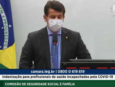 CFM defende na Câmara dos Deputados proteção aos médicos que atuam no combate à covid-19