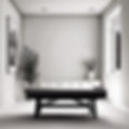 massage therapist business in Lake Superior. Simple image in black and white with fine lin